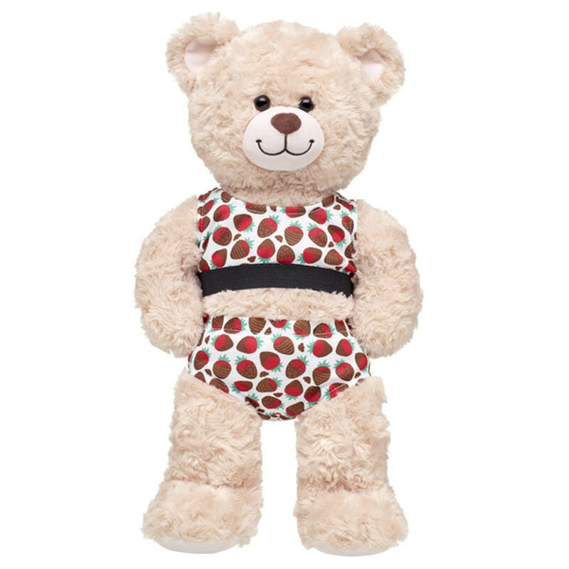 Online Exclusive Chocolate Covered Strawberry Underwear Set