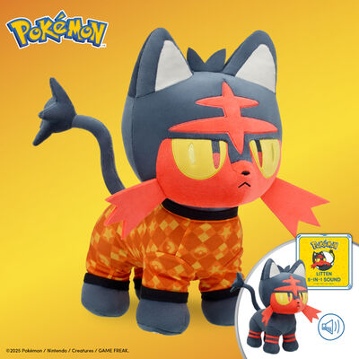Pok&eacute;mon Litten Plush Bundle