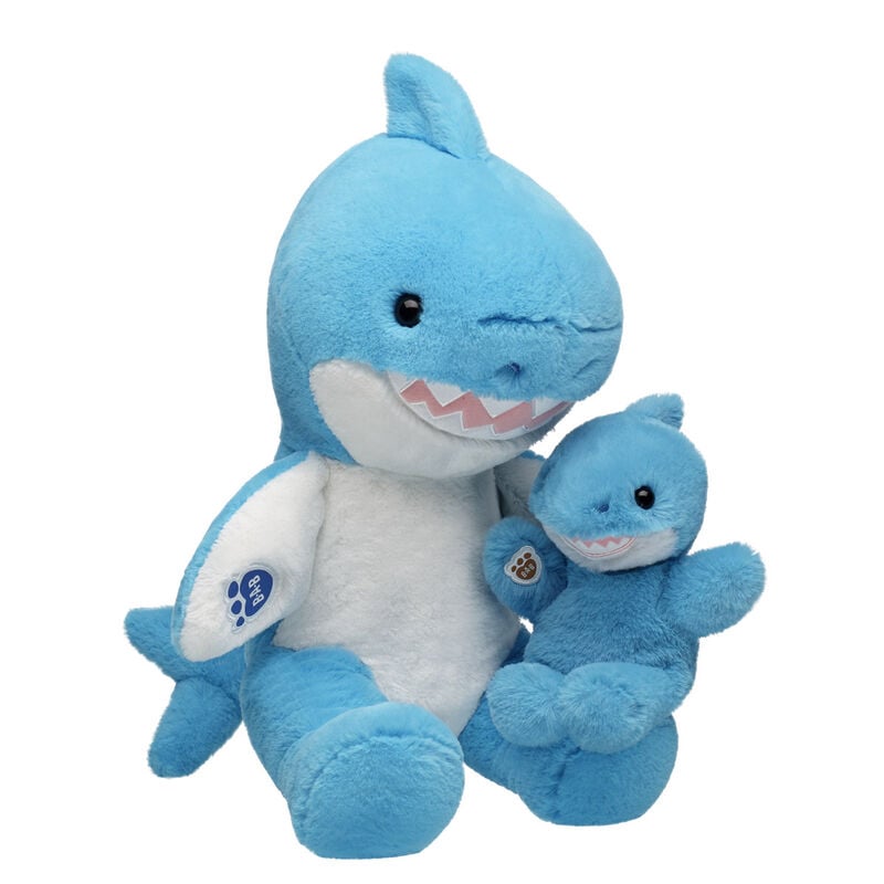 Chummy Shark Stuffed Animal Mini Beans Gift Set plush by Build-A-Bear