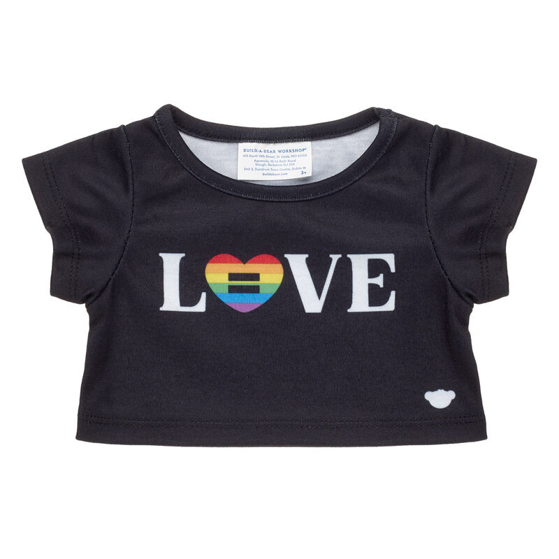 Rainbow Love T-Shirt - Build-A-Bear Workshop&reg;