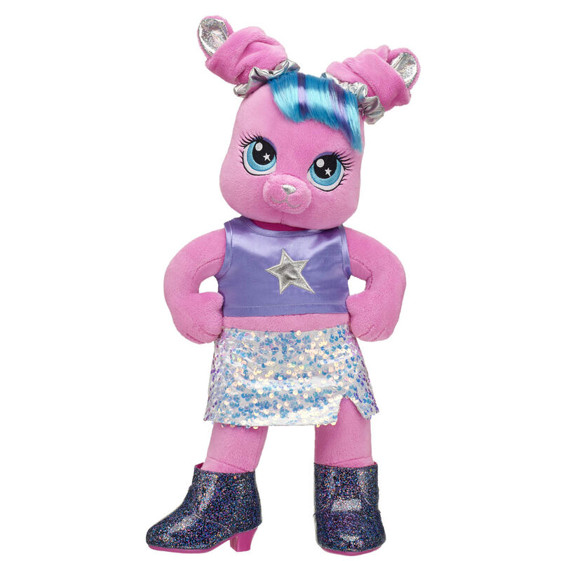 Honey Girls Risa Rabbit Sparkly Stuffed Animal Set - Build-A-Bear Workshop®