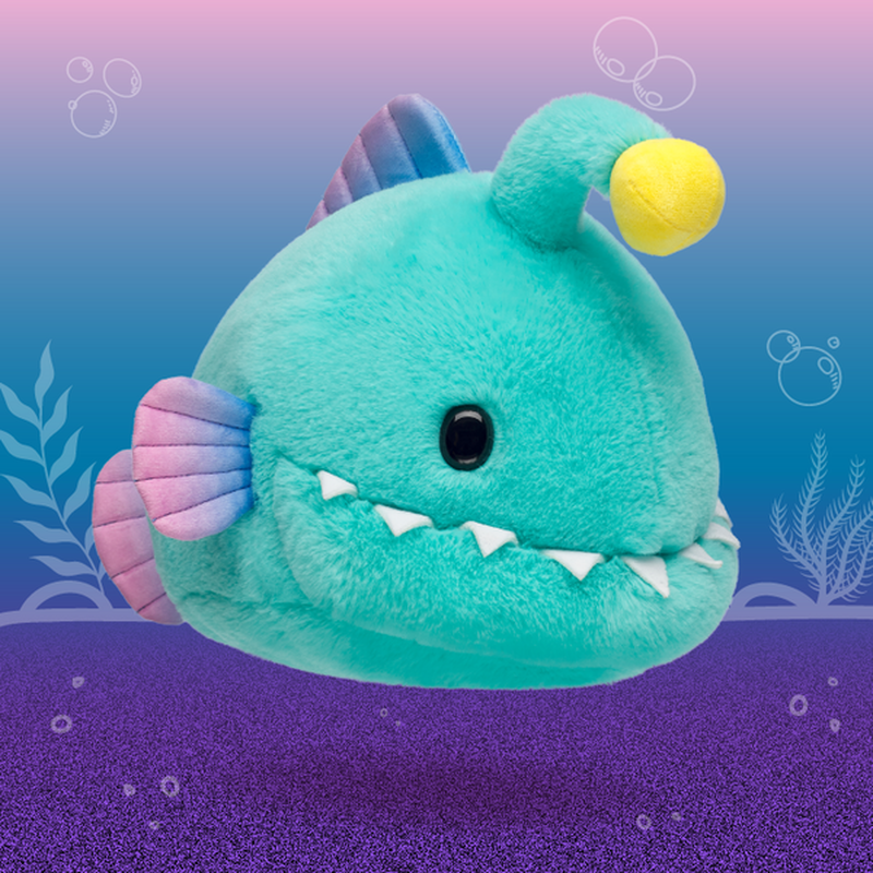Anglerfish Stuffed Animal plush by Build-A-Bear