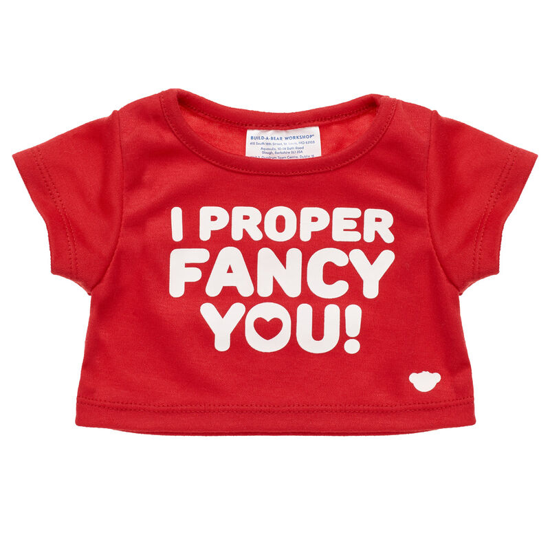 Online Exclusive I Proper Fancy You T-Shirt for Plush Toys- Build-A-Bear Workshop®