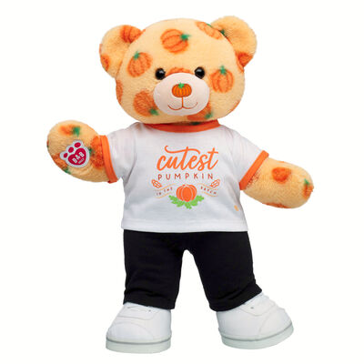 Vault Collection Pumpkin Pal Teddy Bear Gift Set