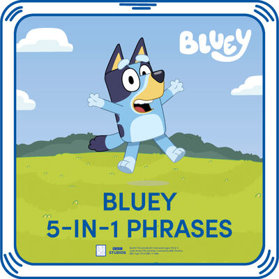 Bluey 5-in-1 Phrases