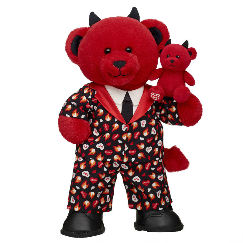 Online Exclusive Devilishly Cute Teddy Bear Wristie for Stuffed Animals - Build-A-Bear Workshop&reg;