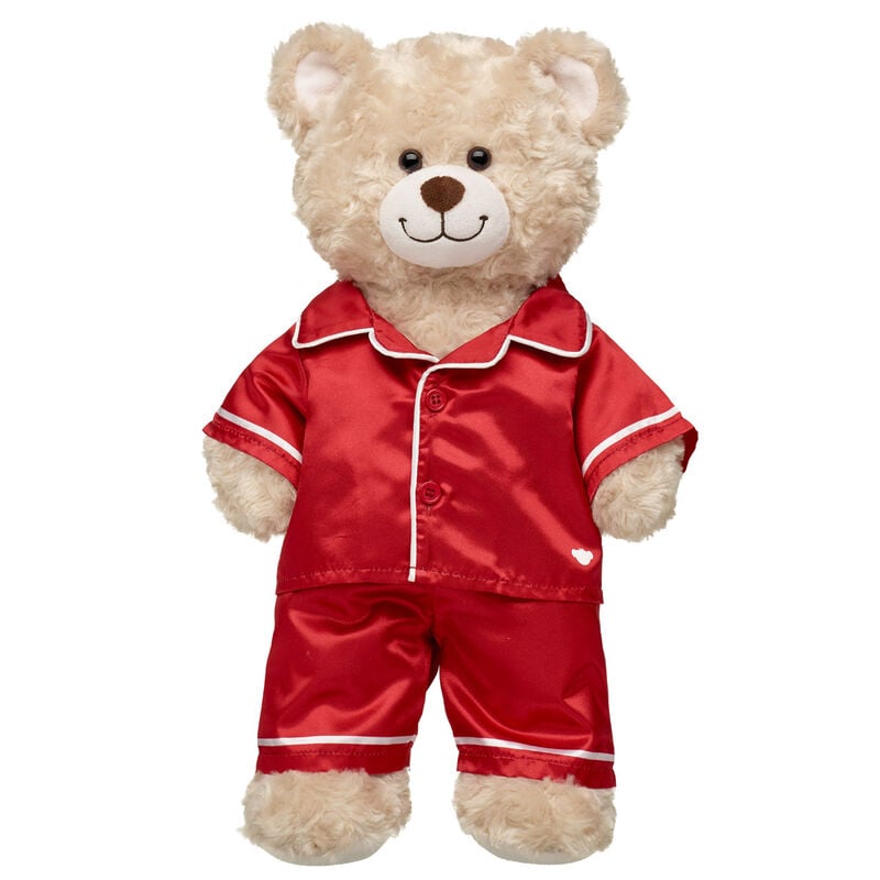 Red Satin PJs Set for Plush Toys - Build-A-Bear Workshop&reg;