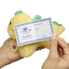 Build-A-Bear Mini Beans® Pineapple Axolotl Soft Toy