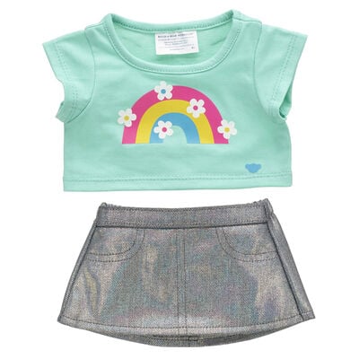 KABU&trade; Rainbow Tee and Skirt Set