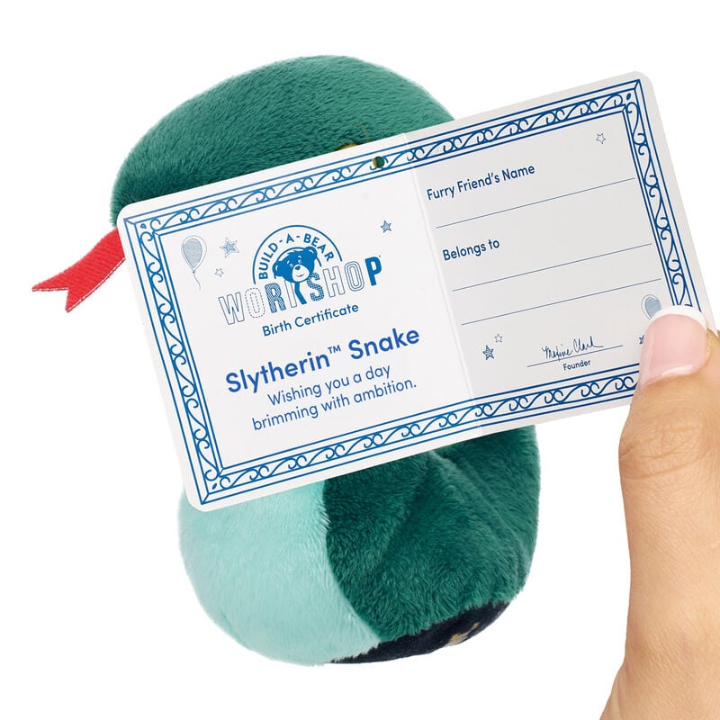 Build-A-Bear Mini Beans HARRY POTTER SLYTHERIN Snake Plush by Build-A-Bear