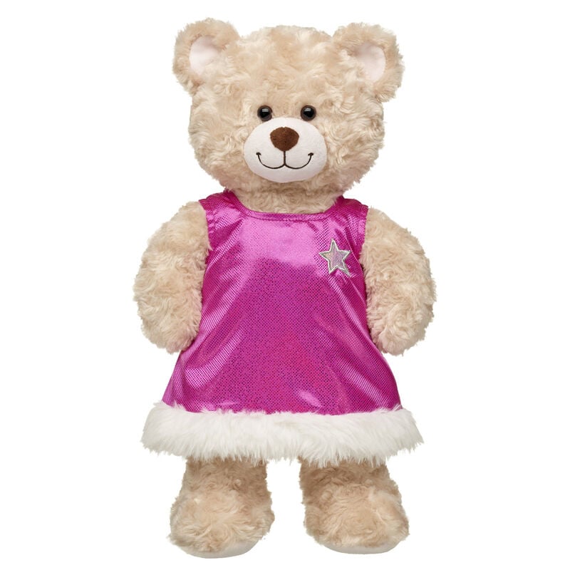 Honey Girls Pink Glitter Dress for Stuffed Animals - Build-A-Bear Workshop&reg;