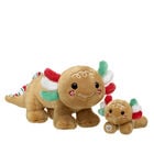Gingerbread Axolotl Stuffed Animal with Mini Bean® - Build-A-Bear Workshop®