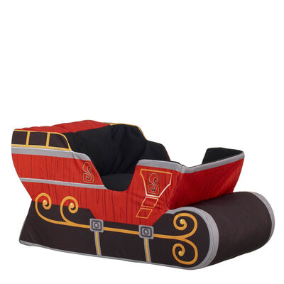 "Glisten and the Merry Mission" Santa's Sleigh Plush 