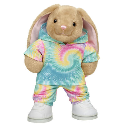 Pawlette&trade; Bunny Plush Tie-Dye Athleisure Gift Set