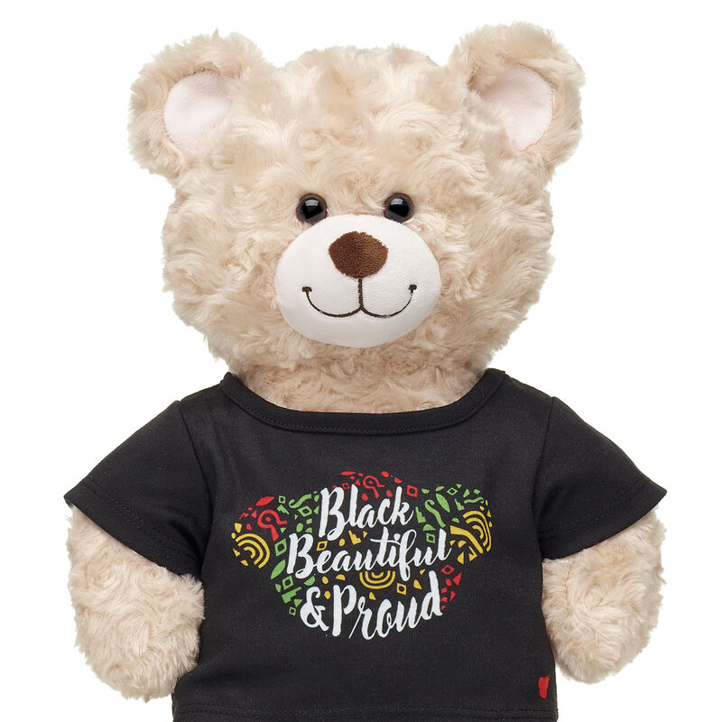 "Black, Beautiful & Proud" T-Shirt for Stuffed Animals - Build-A-Bear Workshop®