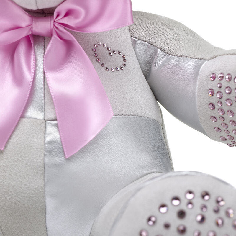 Online Exclusive Build-A-Bear Birthstone Bear Featuring Swarovski® Light Amethyst crystals