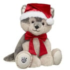 Online Exclusive Wolf Pup Stuffed Animal Santa Gift Set - Build-A-Bear Workshop®