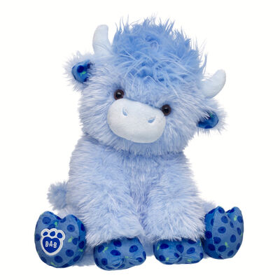 Blueberry Highland Cow Soft Toy