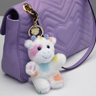 Colorful Splatter Cow Plush Bag Charm plush by Build-A-Bear