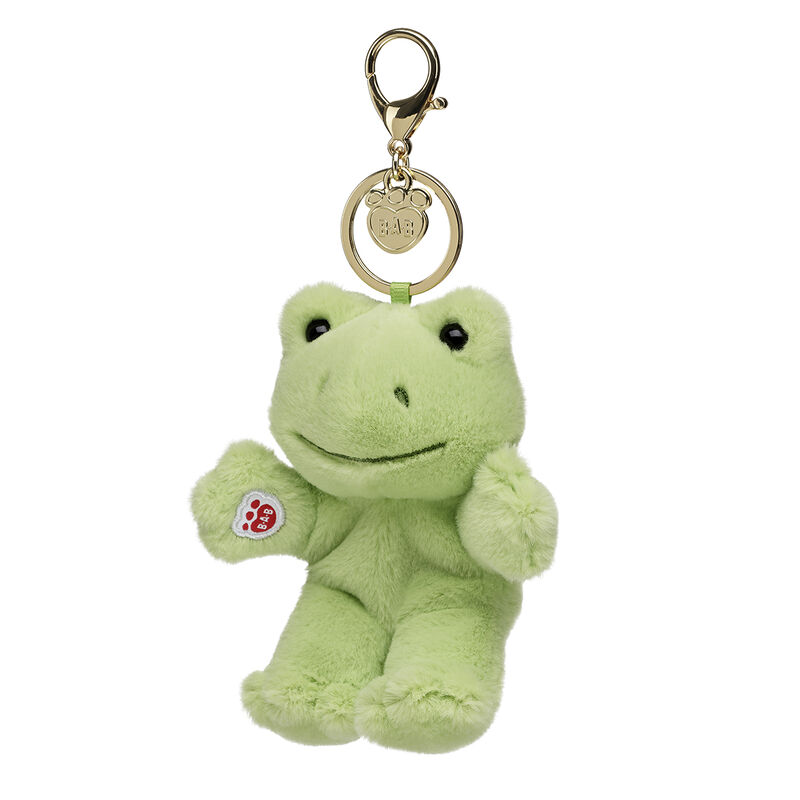 Spring Green Frog Plush Bag Charm by Build-A-Bear