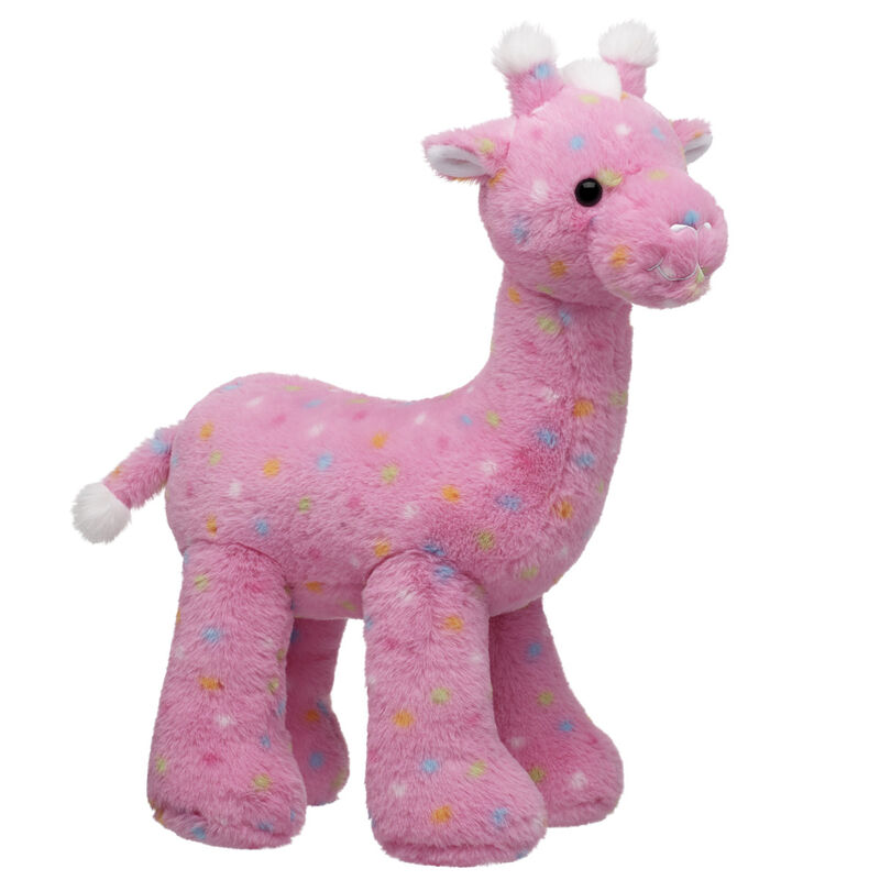 Pink Frosted Animal Cookie Giraffe Stuffed Animal plush by Build-A-Bear