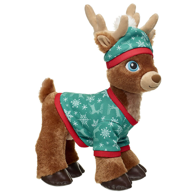 Red and Green Sweater with Hat - Build-A-Bear Workshop&reg;
