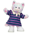 Pastel Swirl Kitty Soft Toy Polo Dress Gift Set