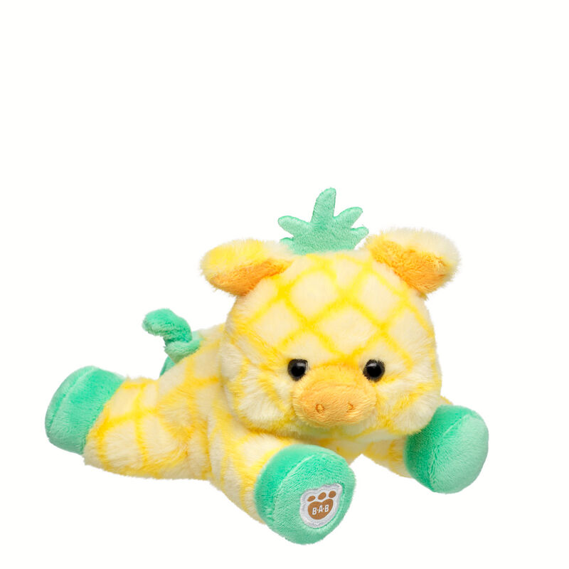 Build-A-Bear Mini Beans Pineapple Pig Stuffed Animal plush by Build-A-Bear