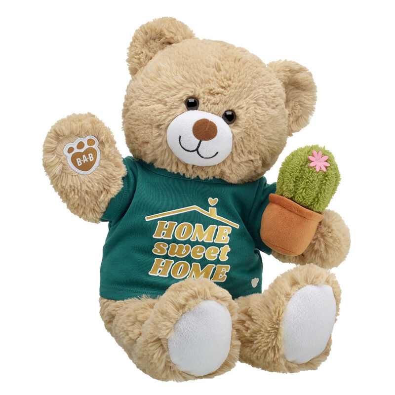 Online Exclusive Cuddly Brown Bear Home Sweet Home Gift Set
