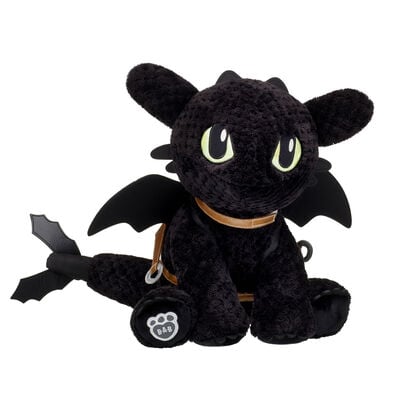 How to Train Your Dragon Toothless Plush with Saddle