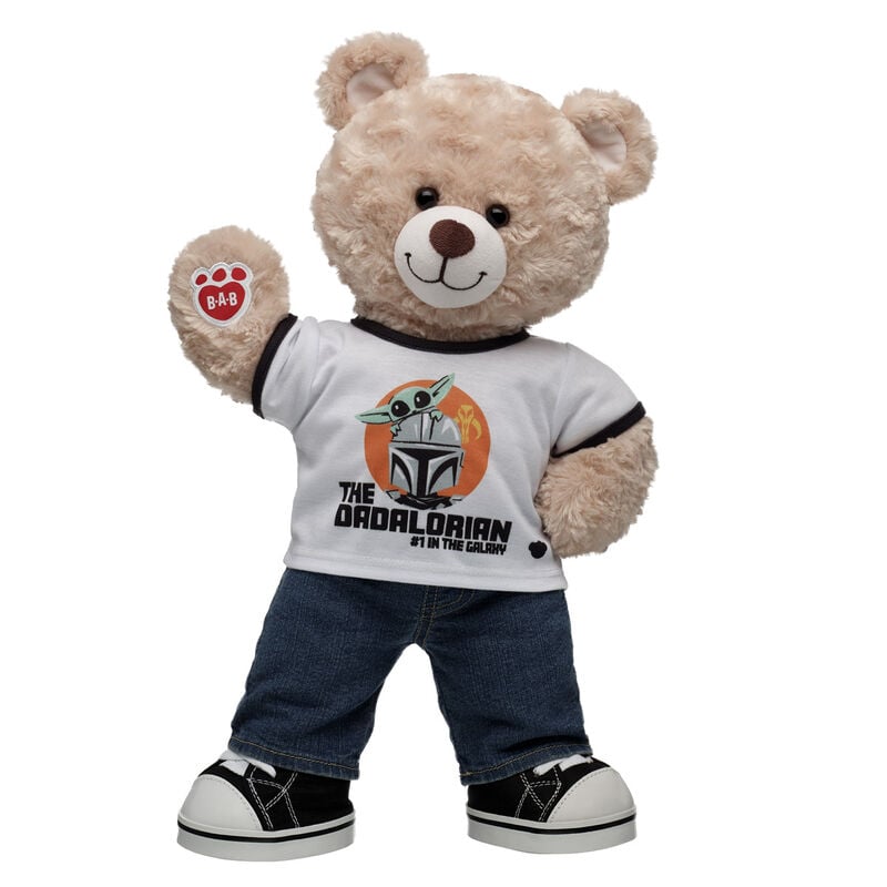 Happy Hugs Teddy Bear Star Wars The Dadalorian Gift Set plush by Build-A-Bear