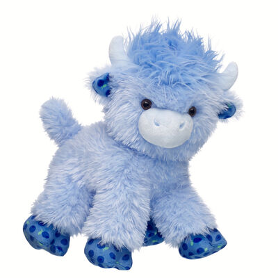 Blueberry Highland Cow Soft Toy