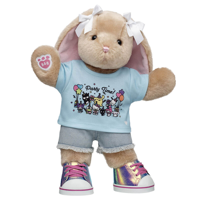 Pawlette Bunny Plush Sanrio Hello Kitty and Friends Gift Set plush by Build-A-Bear