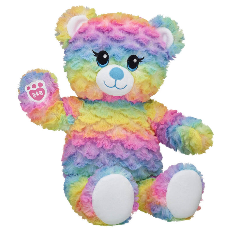 Rainbow Teddy Bear - Build-A-Bear Workshop&reg;