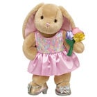Pawlette&trade; Bunny Plush Sequin Dress Gift Set with Bouquet - Build-A-Bear Workshop&reg;
