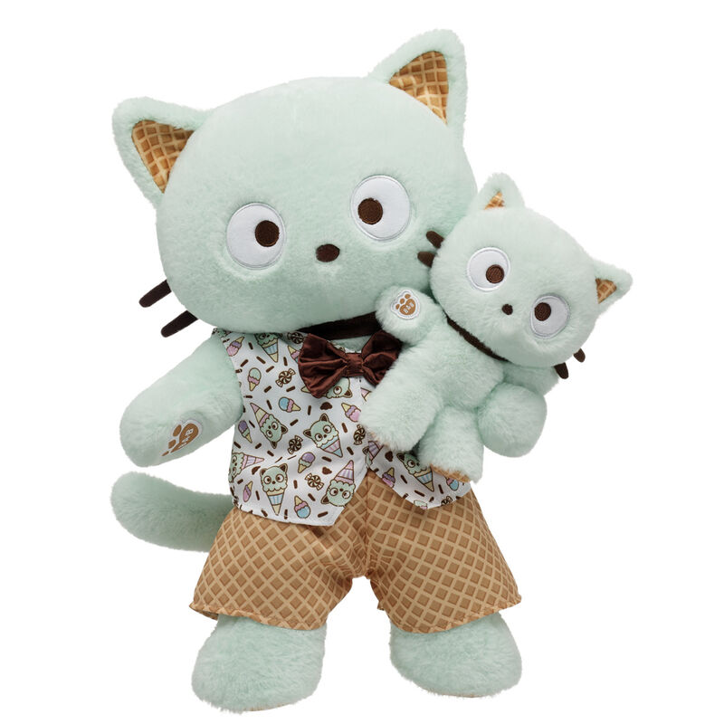 Sanrio Hello Kitty and Friends Mint Chocolate Chip Chococat Plush Mini Beans Gift Set plush by Build-A-Bear