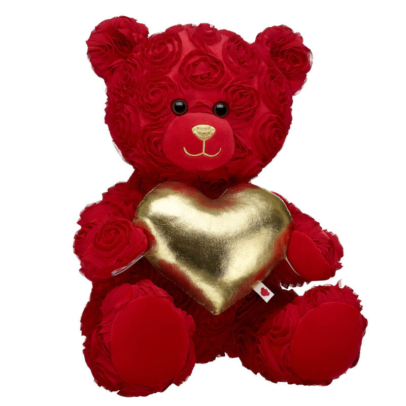 Red Roses Teddy Bear Gift Set  - Build-A-Bear Workshop®