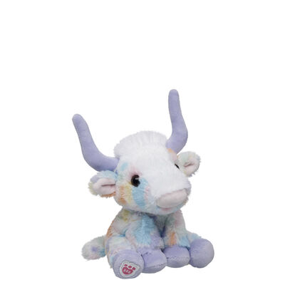 Build-A-Bear Mini Beans&reg; Spring Pastures Highland Cow Soft Toy