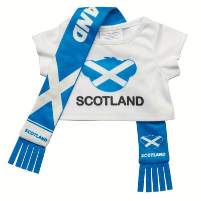 Scotland Scarf and T-Shirt Set