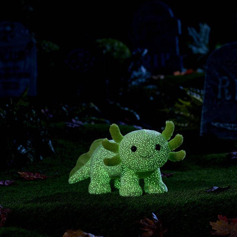 Glowing Green Axolotl Soft Toy BuildABear