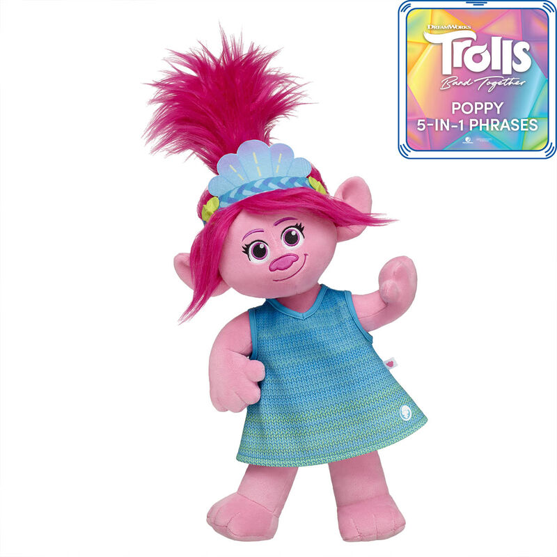 DreamWorks Trolls Poppy Toy Dress Gift Set with Sound - Build-A-Bear Workshop®