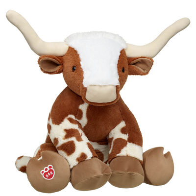 Giant Highland Cow Soft Toy 