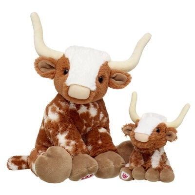 Highland Cow Soft Toy & Build-A-Bear Mini Beans® Gift Set