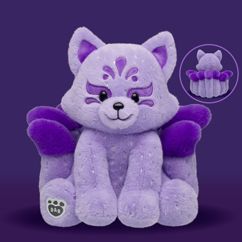 Nine-tailed Kitsune Fox Stuffed Animal plush by Build-A-Bear