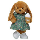 Barkleigh™ Dog Soft Toy Green Floral Dress Gift Set