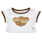 "Black History Every Month" T-Shirt for Stuffed Animals - Build-A-Bear Workshop&reg;