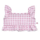 Pink Gingham Ruffle Tank by Build-A-Bear
