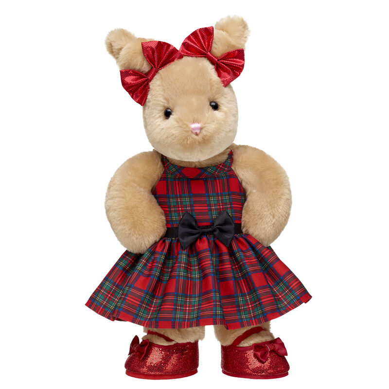 Pawlette&trade; Bunny Plush Holiday Party Dress Gift Set - Build-A-Bear Workshop&reg;