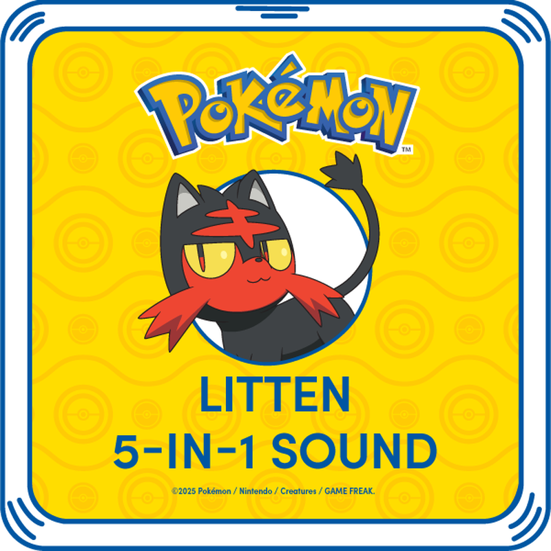Pokémon Litten 5-in-1 Sound