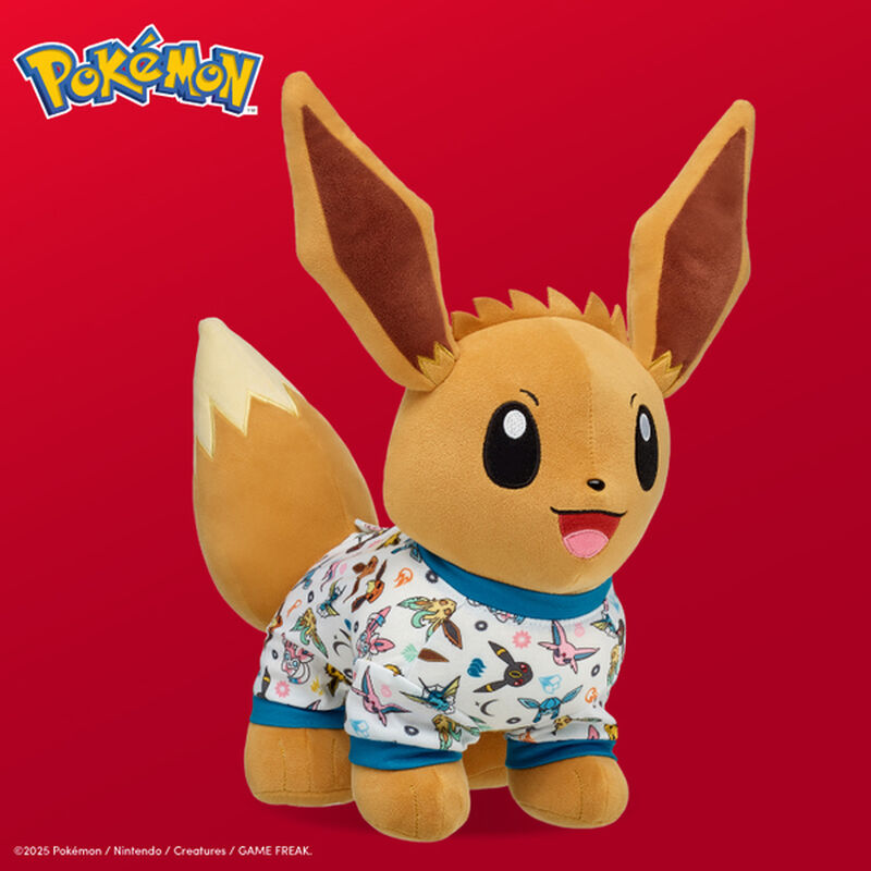 Pok&eacute;mon Eevee Plush Bundle plush by Build-A-Bear